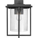 Adair 1 Light 17 inch Powder Coated Black Outdoor Wall Sconce